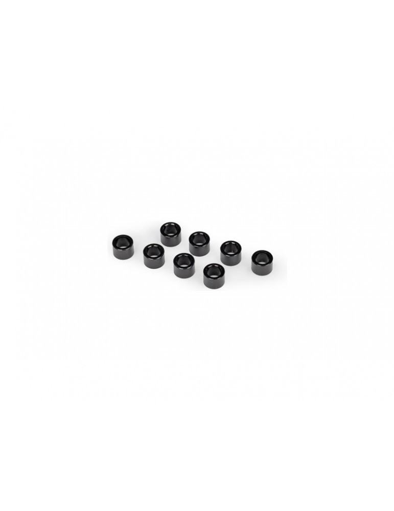 Traxxas Spacer, shock cap, aluminum (black-anodized) (8)