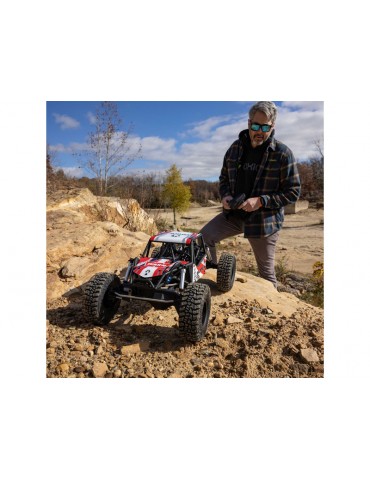 RC modelis Axial 1/8 AXP8 Gilamon 2.2 4WD RTR raudona