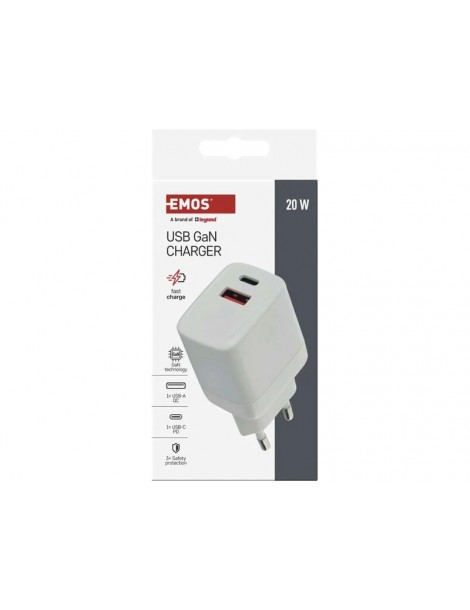 Kintamosios srovės adapteris USB GaN PD 20W