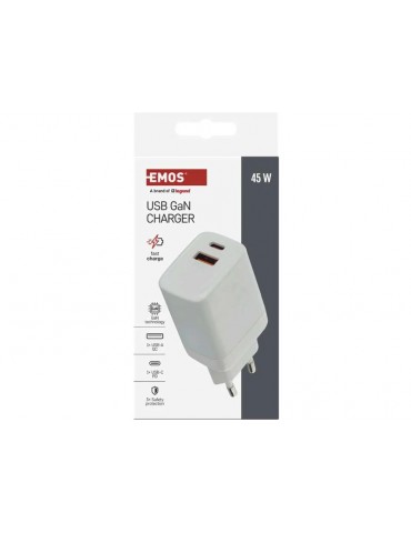 Kintamosios srovės adapteris USB GaN PD 45W