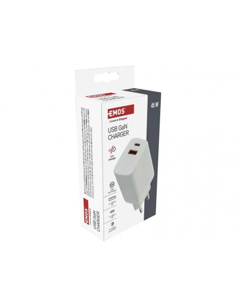 Kintamosios srovės adapteris USB GaN PD 45W