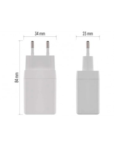 Kintamosios srovės adapteris USB GaN PD 45W