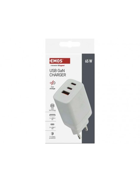 Kintamosios srovės adapteris USB GaN PD 65W