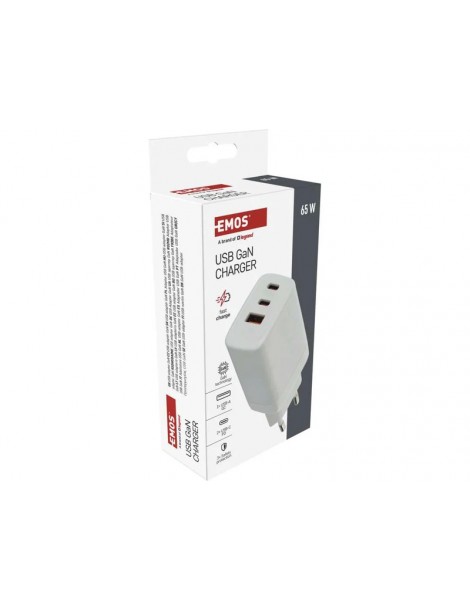 Kintamosios srovės adapteris USB GaN PD 65W