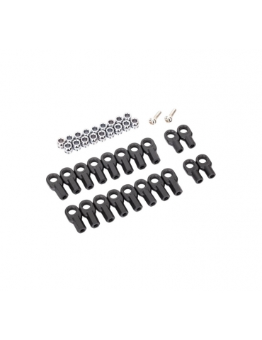 Traxxas Rod ends (16 long & 4 short)-1942
