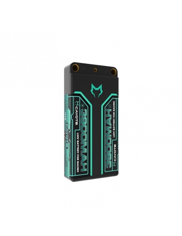 Akumuliatorius CAYOTE Racing Shorty 3900mAh 7.6V 2S 145C HV LiPo (5mm, 142g)