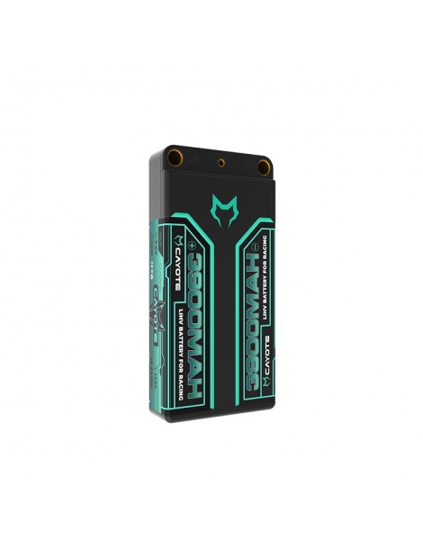 Akumuliatorius CAYOTE Racing Shorty 3900mAh 7.6V 2S 145C HV LiPo (5mm, 142g)