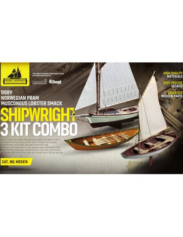 Model Shipways Shipwright 3 Kit Combo