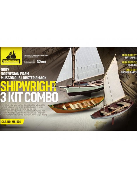 Model Shipways Shipwright 3 Kit Combo