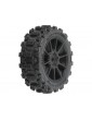 Pro-Line Badlands MX 1,9" Buggy padangos MTD Mach-10 juodi ratai: Typhon GROM