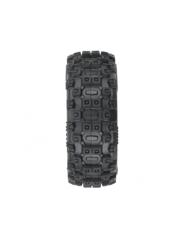 Pro-Line Badlands MX 1,9" Buggy padangos MTD Mach-10 juodi ratai: Typhon GROM