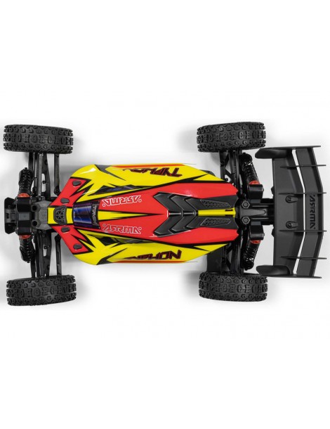 Arrma 1/8 Typhon Mega 665 4WD RTR Yellow
