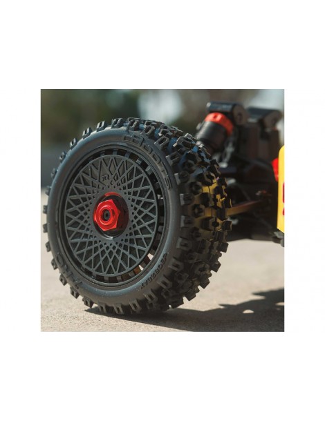 Arrma 1/8 Typhon Mega 665 4WD RTR Red