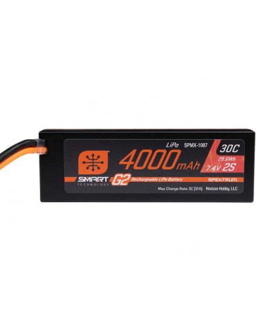 Spektrum Smart G2 LiPo 7.4V 4000mAh 30C IC5