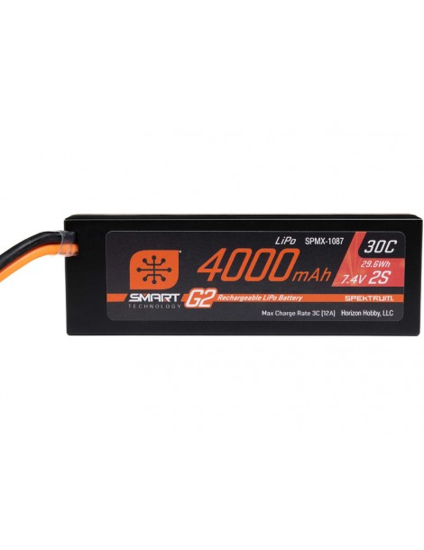 Spektrum Smart G2 LiPo 7.4V 4000mAh 30C IC5