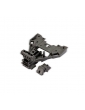 10934-Traxxas Bulkhead, front (lower)/ cap