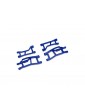Traxxas Suspension arms, front, blue (for use with 10790)