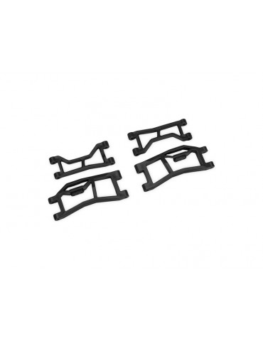 Traxxas Suspension arms, rear, black (for use with 10790)