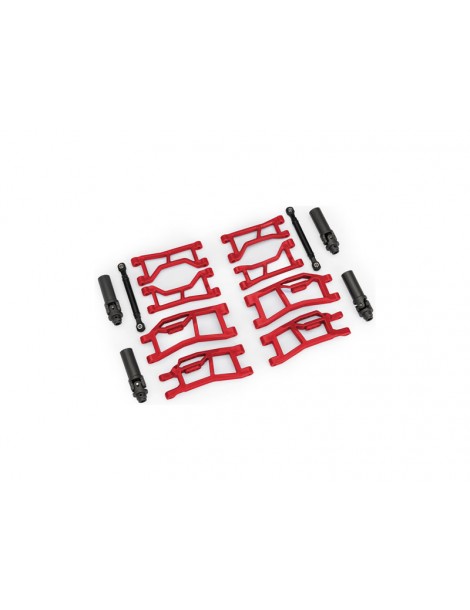 Traxxas Suspension kit, Mini Maxx WideMaxx, red