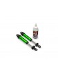 Traxxas Shocks, GT-Maxx, rear, aluminum (green-anodized) (2)