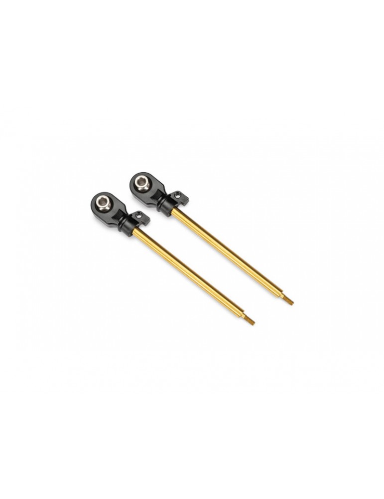 Traxxas Shock shafts, GT-Maxx, 110mm (TiN-coated) (2)