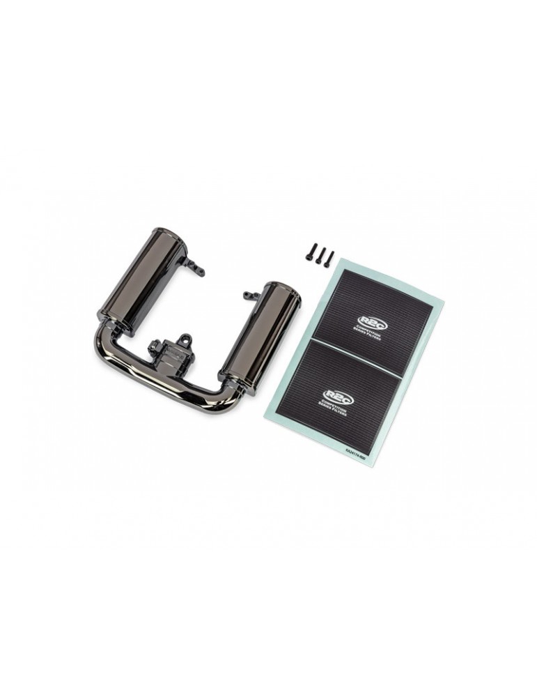 Traxxas Engine intake, black chrome