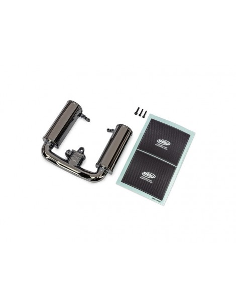 Traxxas Engine intake, black chrome