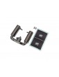 Traxxas Engine intake, black chrome