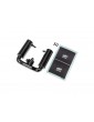 Traxxas Engine intake, black gloss