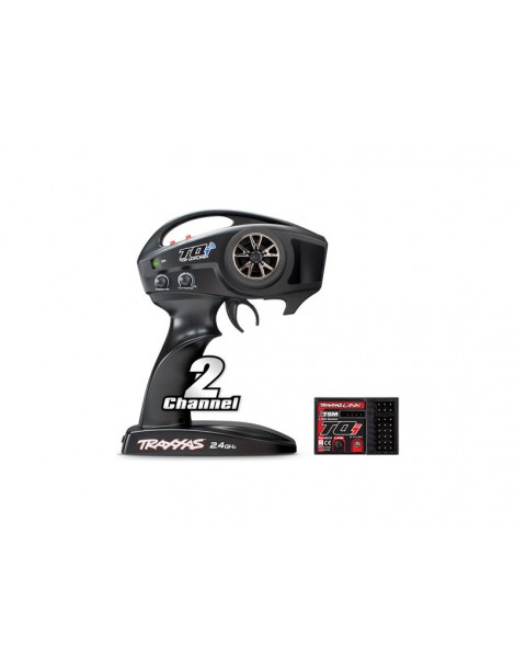 Traxxas TQi 2,4 GHz radijo sistema, 2 kanalai „Traxxas Link“, TSM 5 kanalų mikro imtuvas