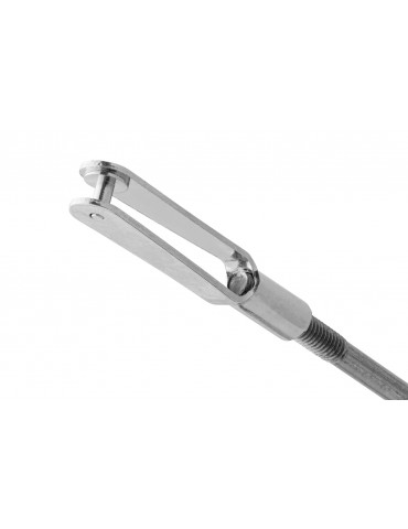 Metal Clevis M2 with Push Rod, 5 Pcs.