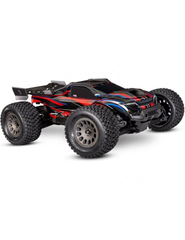 Traxxas Mini XRT 1:12 VXL-3s 4WD RTR Raudona