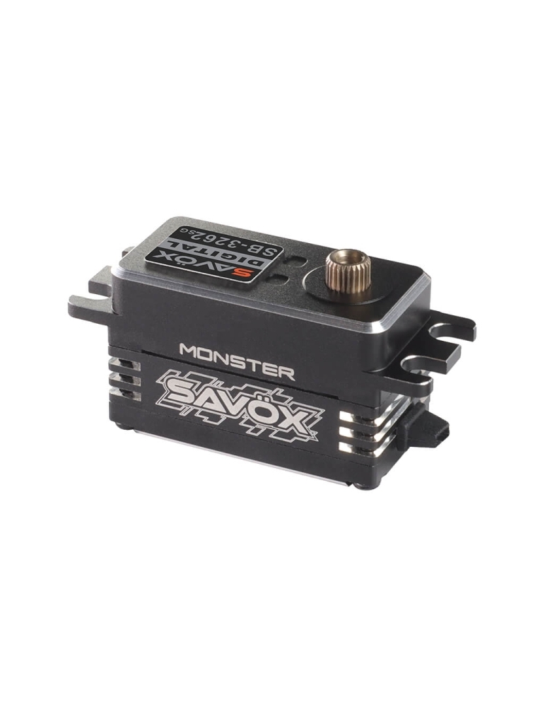 Savöx SB-3262SG Brushless HiVOLT Low Profile servo pavara – 35 kg, 0,065 s/60°, atspari vandeniui