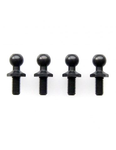 Overdose King Pin Ball Stud φ4.8mm x 6mm (4pcs)