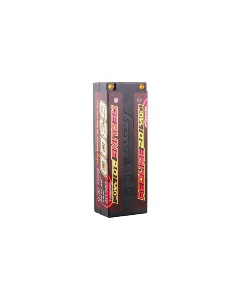 Akumuliatorius GensAce Redline 2.0 4S HV 15.2V-140C-6300 139x47x37mm 452g