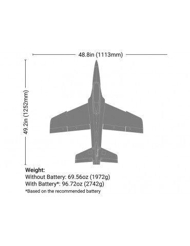 E-flite Habu XS (eXtra Sport) 80mm EDF PNP