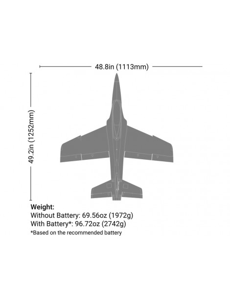 E-flite Habu XS (eXtra Sport) 80mm EDF PNP