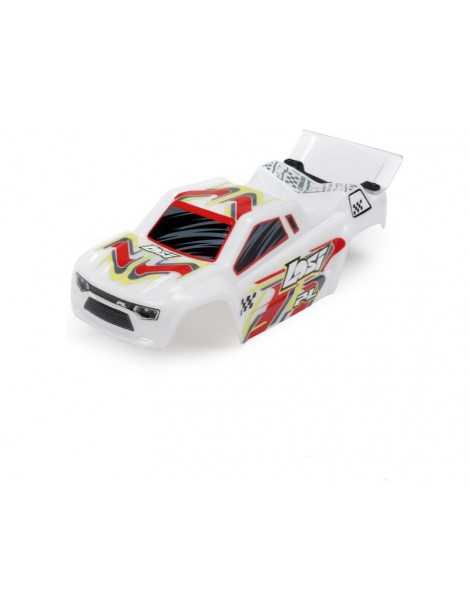 Losi 1/28 Micro-T 2S 2WD RTR Stadium Truck (Battery & Charger Included), White