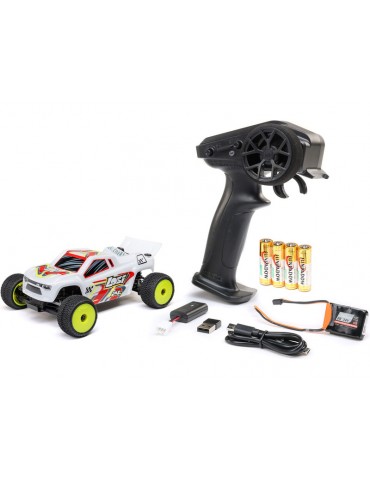 Losi 1/28 Micro-T 2S 2WD RTR Stadium Truck (Battery & Charger Included), White
