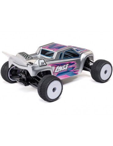 Losi 1/28 Micro-T 2S 2WD RTR Stadium Truck (Battery & Charger Included), White