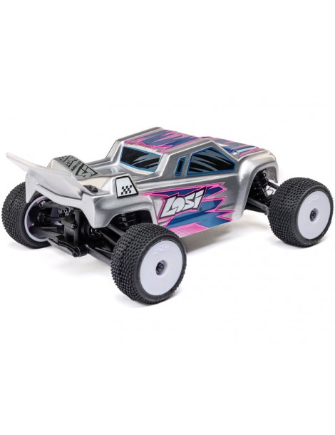 Losi 1/28 Micro-T 2S 2WD RTR Stadium Truck (Battery & Charger Included), White