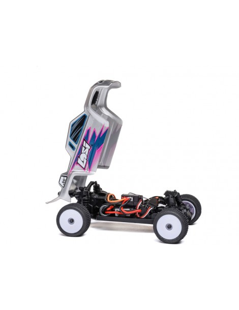 Losi 1/28 Micro-T 2S 2WD RTR Stadium Truck (Battery & Charger Included), White