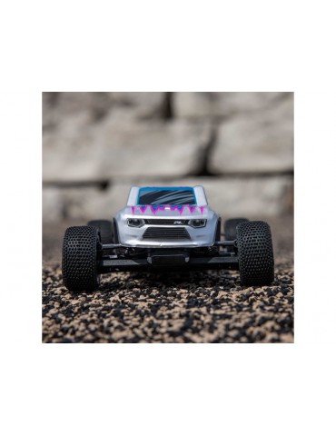 Losi 1/28 Micro-T 2S 2WD RTR Stadium Truck (Battery & Charger Included), Silver