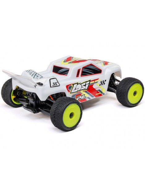 Losi 1/28 Micro-T 2S 2WD RTR Stadium Truck (Battery & Charger Included), Silver