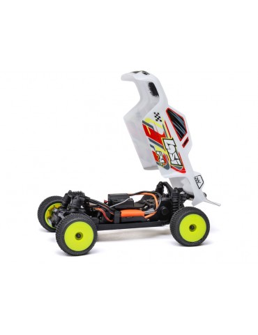 Losi 1/28 Micro-T 2S 2WD RTR Stadium Truck (Battery & Charger Included), Silver
