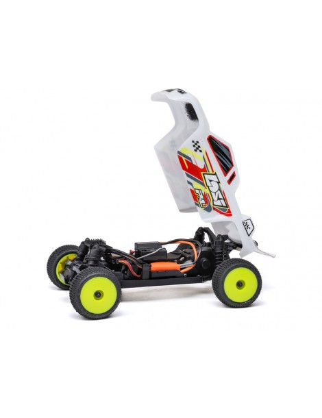 Losi 1/28 Micro-T 2S 2WD RTR Stadium Truck (Battery & Charger Included), Silver