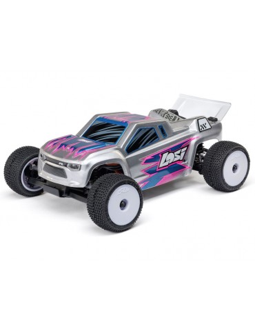 Losi 1/28 Micro-T 2S 2WD RTR Stadium Truck (Battery & Charger Included), Silver