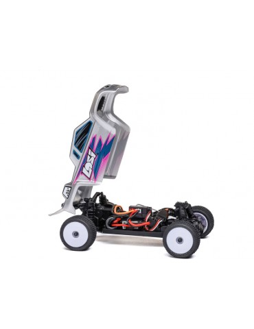 Losi 1/28 Micro-T 2S 2WD RTR Stadium Truck (Battery & Charger Included), Silver