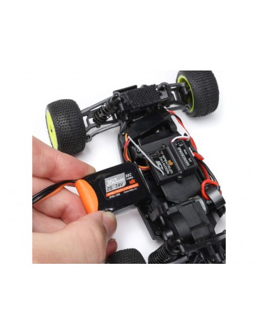 Losi 1/28 Micro-T 2S 2WD RTR Stadium Truck (Battery & Charger Included), Silver