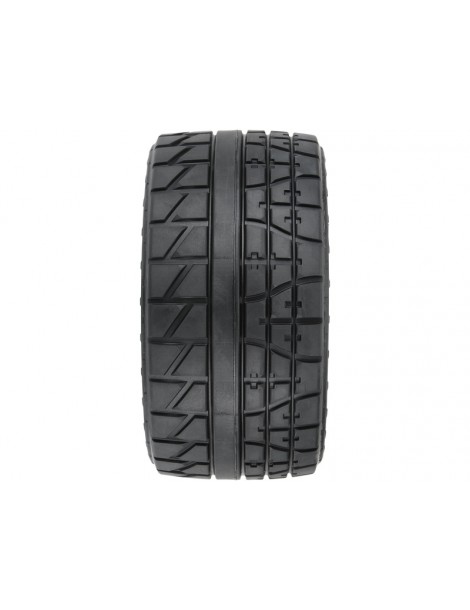 Pro-Line 1/5 Menace HP BELTED Pro-Loc F/R MTD 24mm Blk/Gry Impulse (2) (X-Maxx)
